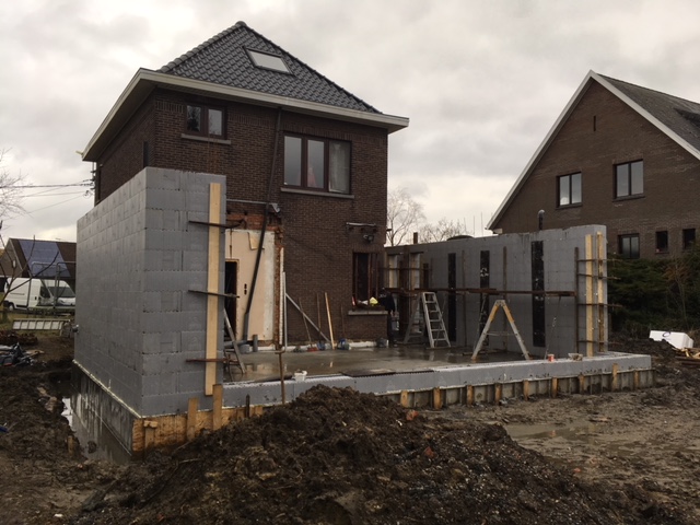Építkezés - Hozzáépítés Belgiumban