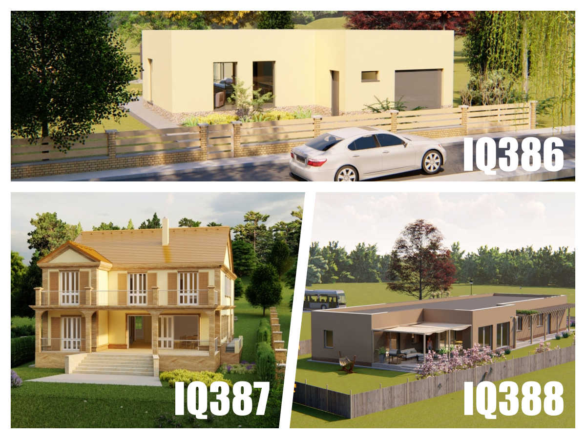 Legújabb mintaterveink IQ386-IQ387-IQ388 - IsoteQ® GROUP